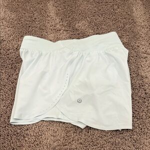 lululemon athletica Light Blue Athletic Shorts